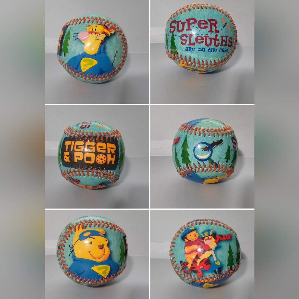 Disney Tigger & Pooh Super Sleuths Collectible Baseball